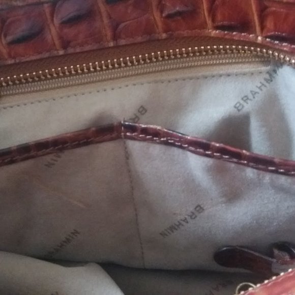 Brahmin Dagny Bag Pecan Melbourne/RARE! - Picture 9 of 15